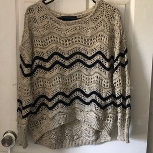 High lo sweater